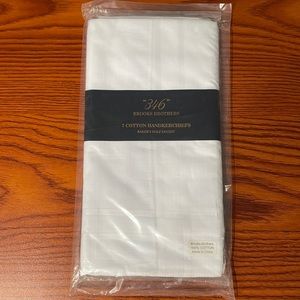 “346” Brooks Brothers Handkerchiefs. 7 count 100% Cotton Handkerchiefs.